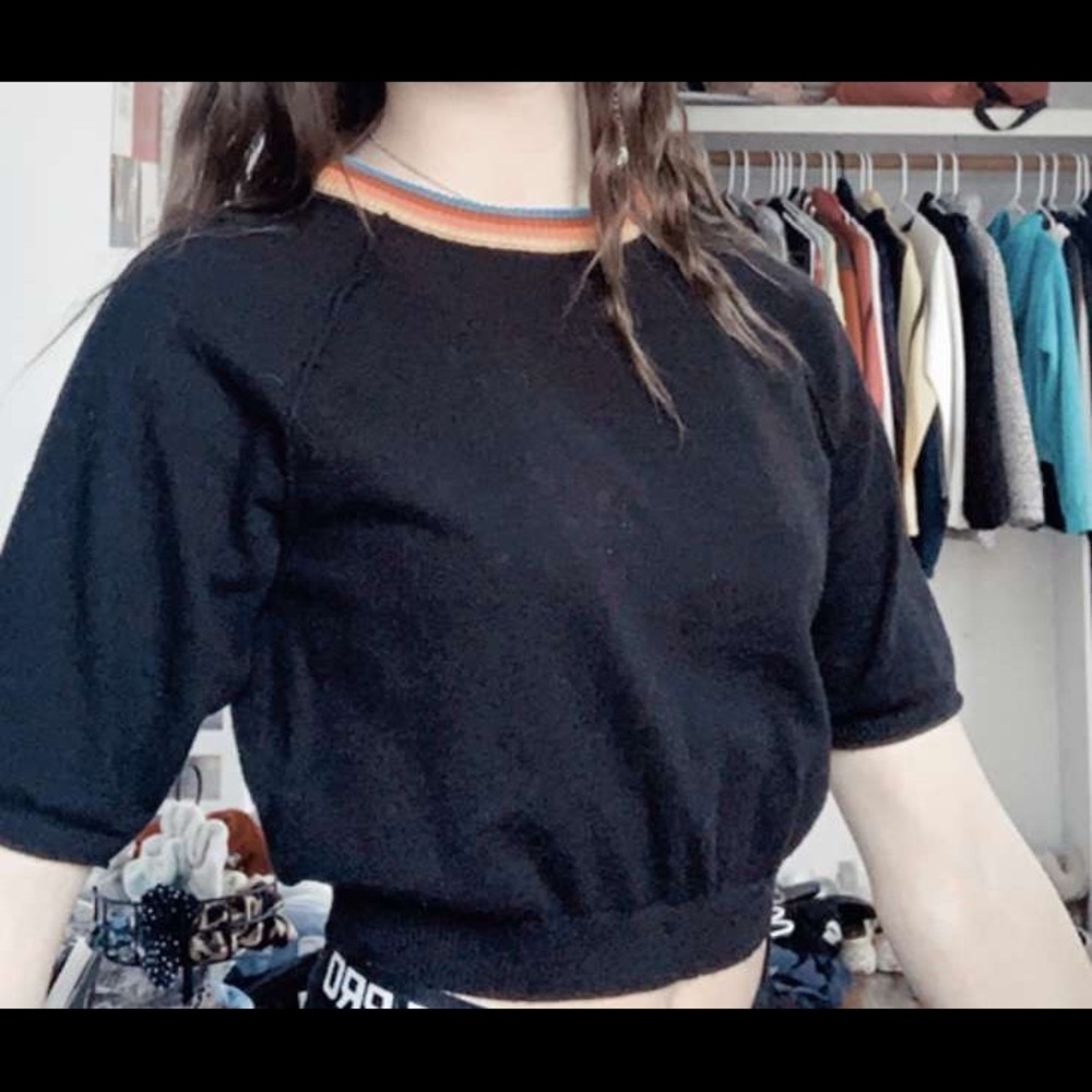 Cossie crop shirt